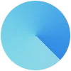 circle blue